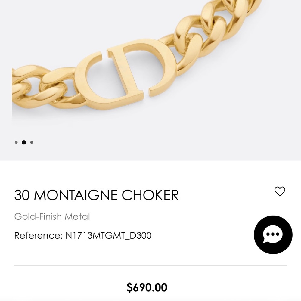 Dior Montaigne Choker - Picture 2 of 3